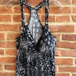 Animal Print Sleeveless Blouse